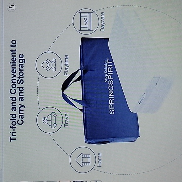 Sprincspirit Bedding Springspirit Sleep Solution Trifold Pack N Play Mattress Pad Top 375